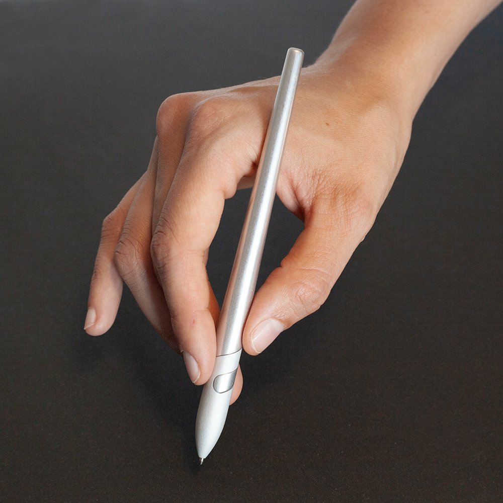 Pininfarina Shop - Penne e Stilo - Sostanza Pen Shadow – Penna a sfera in alluminio anodizzato con meccanismo a twist
