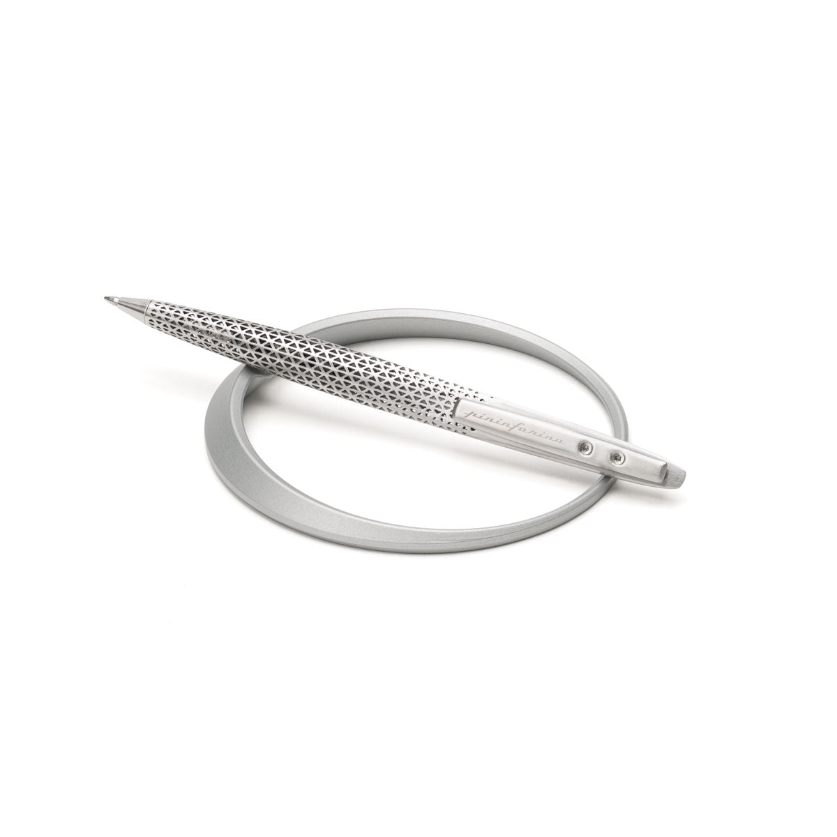 Pininfarina Space Transition Ink – Penna a sfera sfera e supporto in alluminio