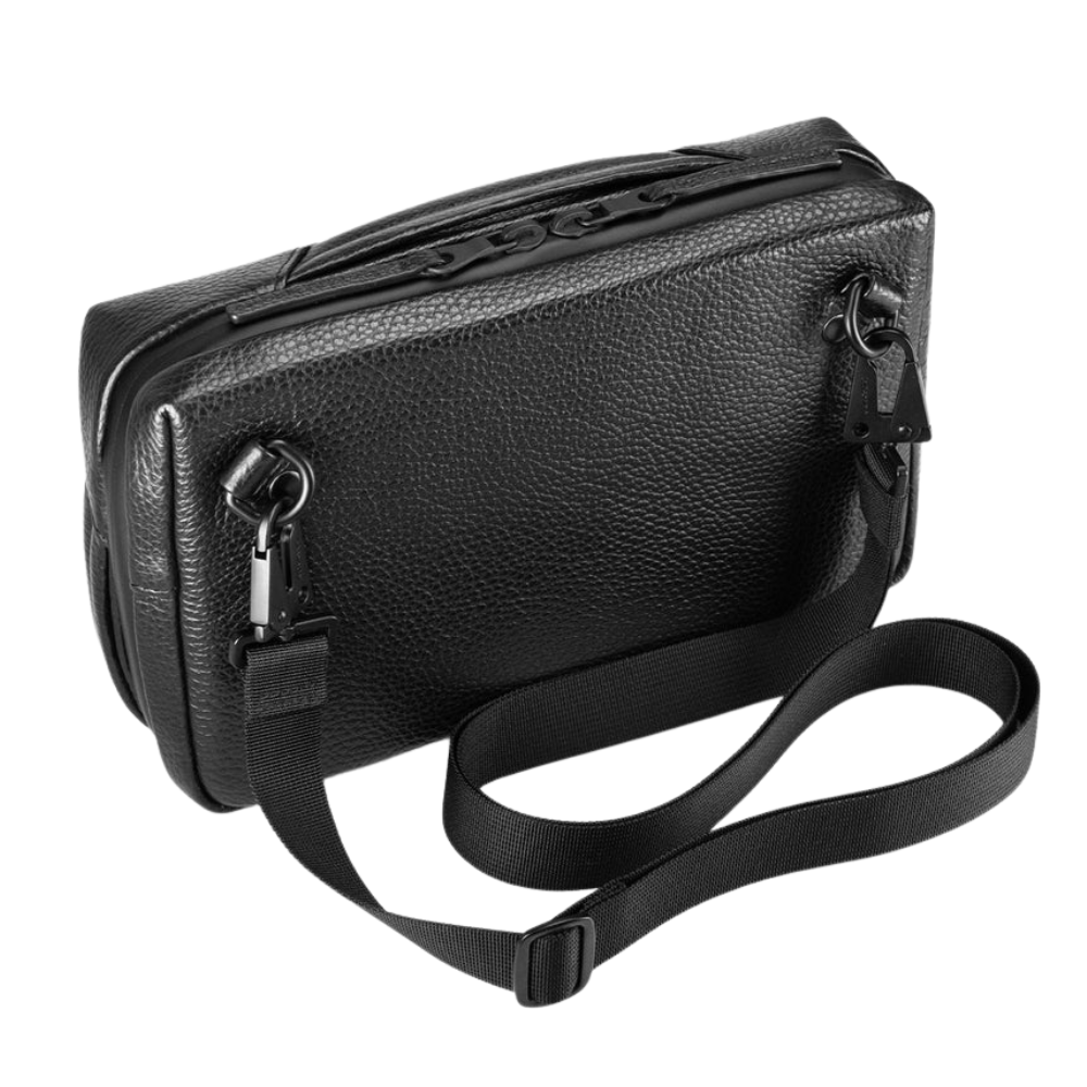 GRAMS28 132 Essential Case Pro – Organizer tech e borsa a tracolla in pelle