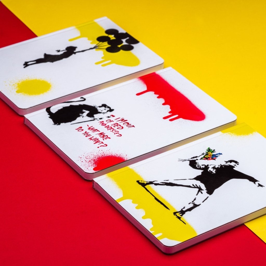 Pininfarina Shop - Taccuini - Banksy Notes Collection - Copertina rigida