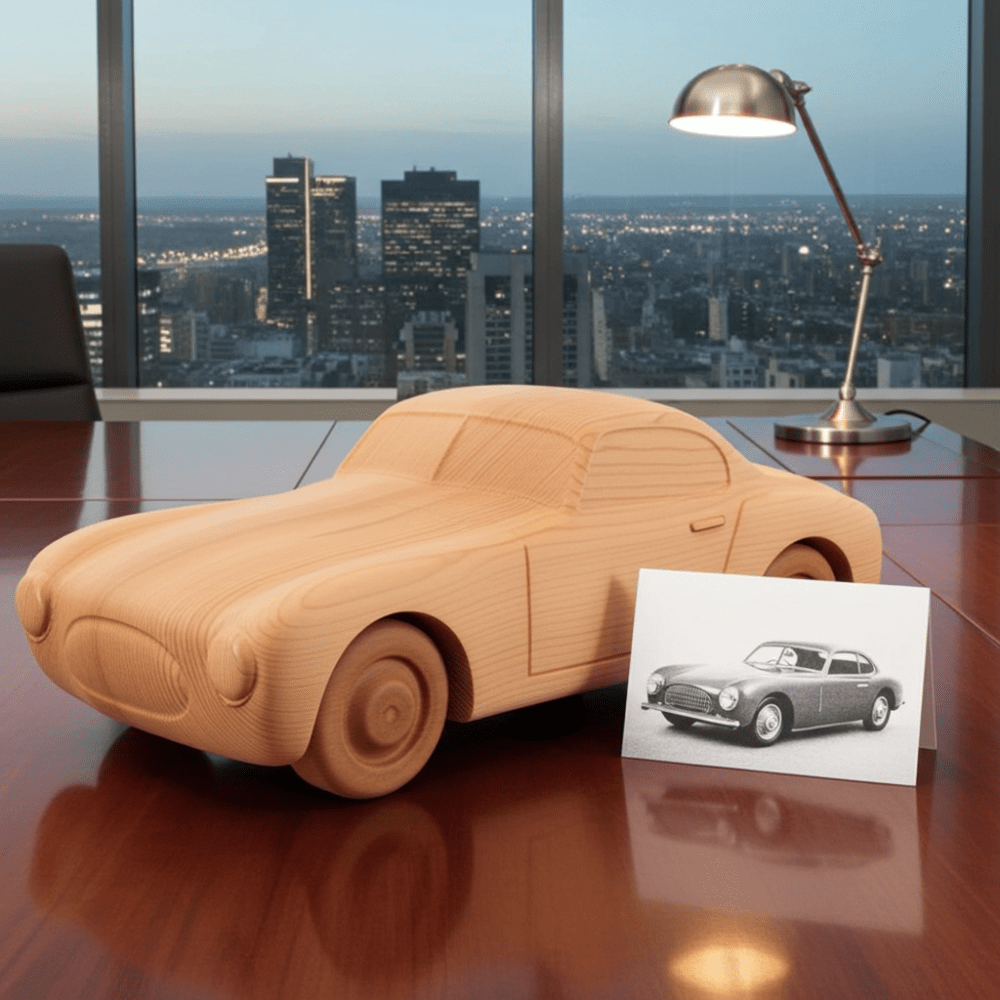 Pininfarina Shop - Modellini - CISITALIA 202 Berlinetta - 1:10 - Modello in cedro da collezione