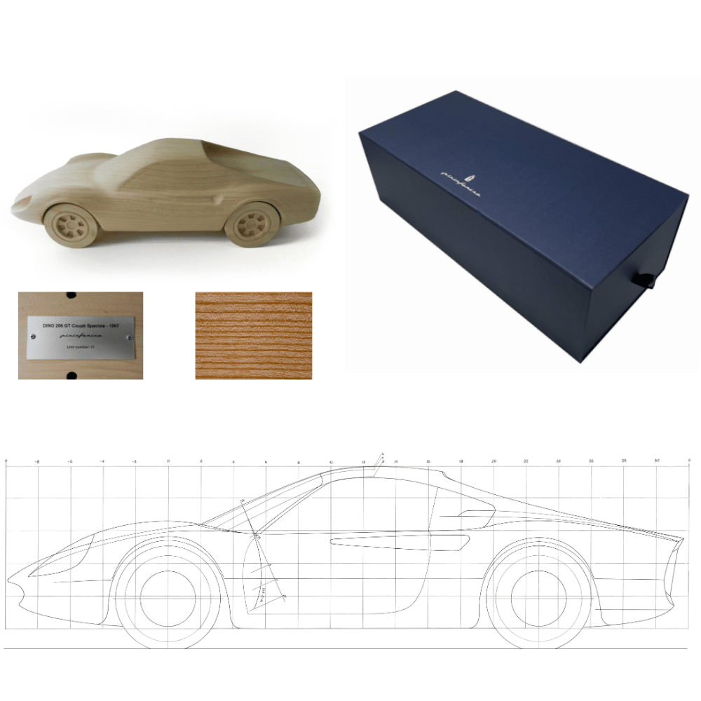 Pininfarina Shop - Modellini - DINO 206 GT Coupé Speciale – Modello 1:18 Esclusivo Pininfarina