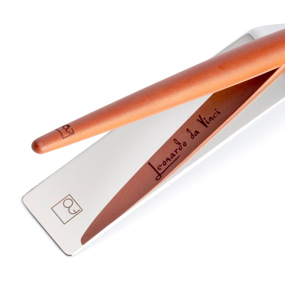 Pininfarina Shop - Penne e Stilo - Forever Piuma Leonardo 500th – Stilo in legno massello con punta Ethergraf® e base in acciaio