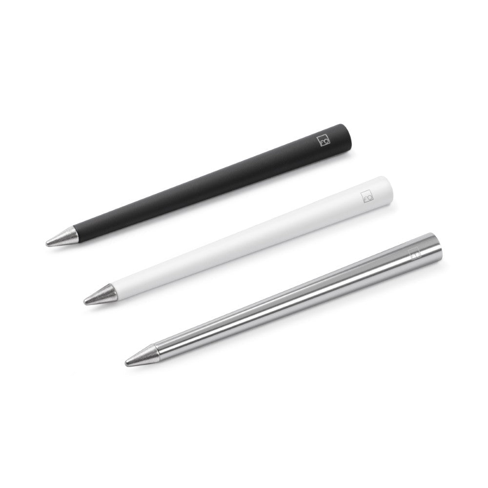 Pininfarina Shop - Penne e Stilo - Forever Primina B&W Edition – Stilo in Alluminio Verniciato con Puntale in Lega di Metalli Ethergraf®