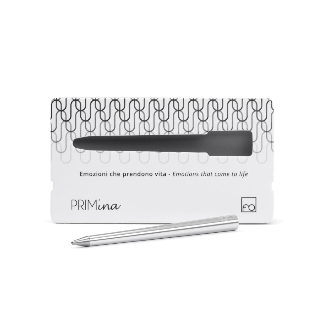 Pininfarina Shop - Penne e Stilo - Forever Primina B&W Edition – Stilo in Alluminio Verniciato con Puntale in Lega di Metalli Ethergraf®