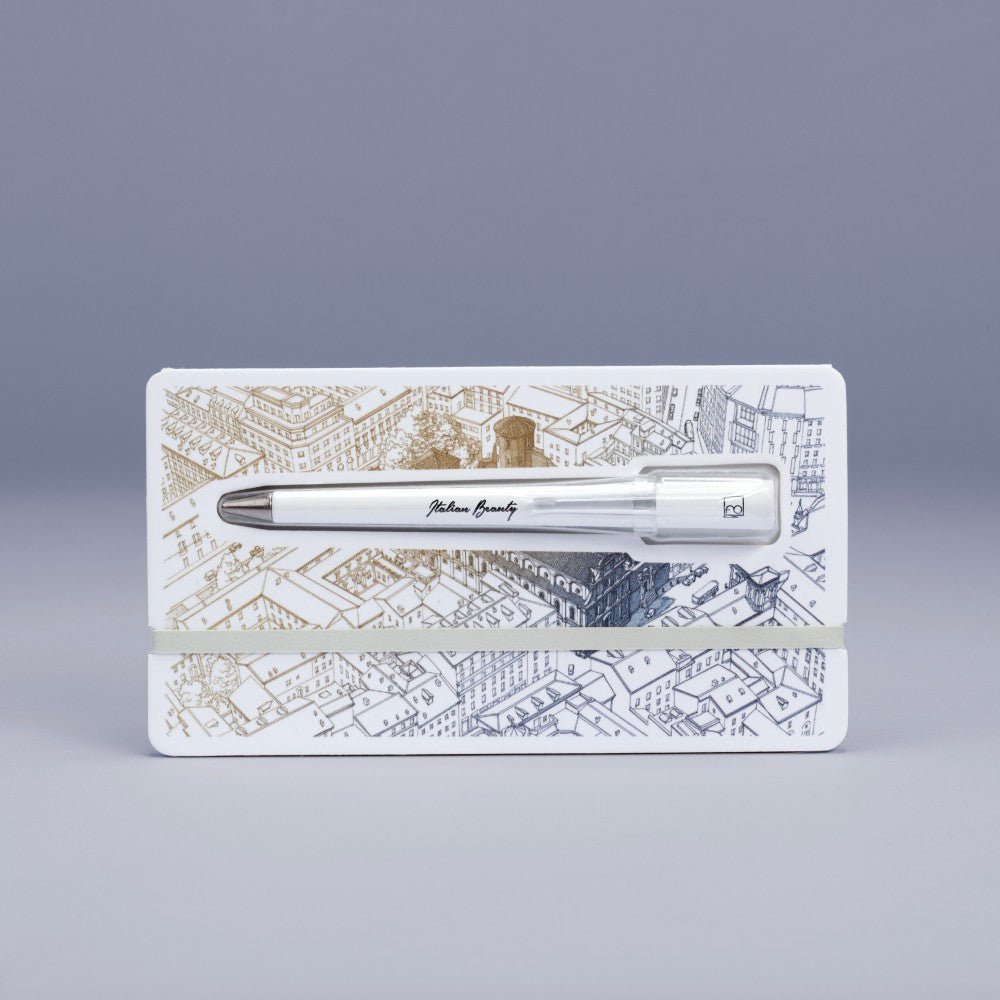 Pininfarina Shop - Penne e Stilo - Forever Primina Italian Beauty – Stilo in Alluminio Decorato, Special Edition con Puntale Ethergraf