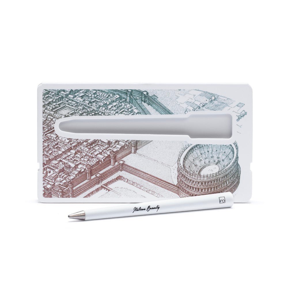 Pininfarina Shop - Penne e Stilo - Forever Primina Italian Beauty – Stilo in Alluminio Decorato, Special Edition con Puntale Ethergraf