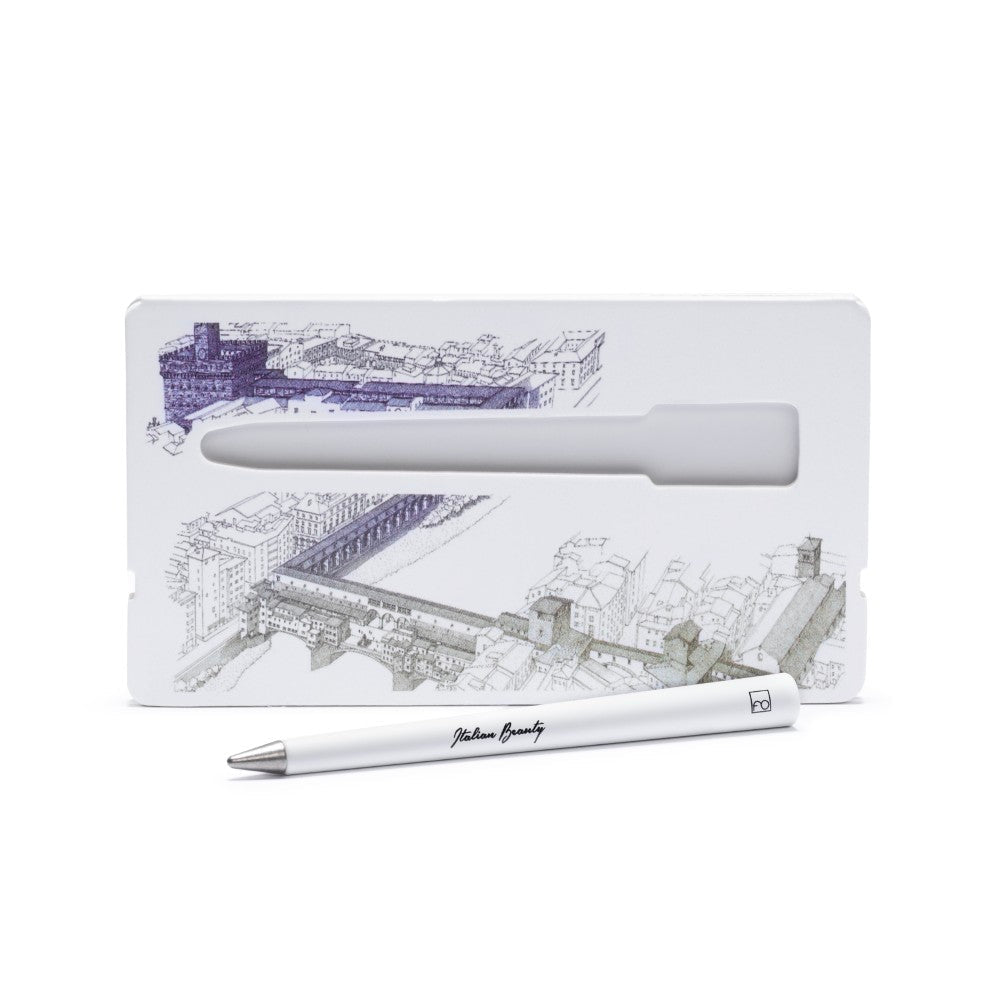Pininfarina Shop - Penne e Stilo - Forever Primina Italian Beauty – Stilo in Alluminio Decorato, Special Edition con Puntale Ethergraf
