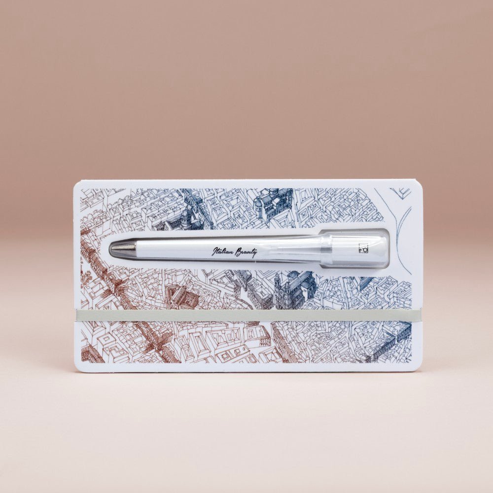 Pininfarina Shop - Penne e Stilo - Forever Primina Italian Beauty – Stilo in Alluminio Decorato, Special Edition con Puntale Ethergraf