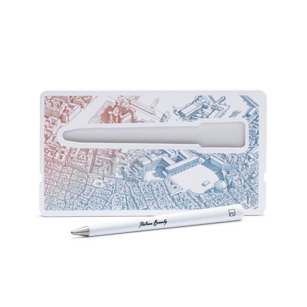 Pininfarina Shop - Penne e Stilo - Forever Primina Italian Beauty – Stilo in Alluminio Decorato, Special Edition con Puntale Ethergraf