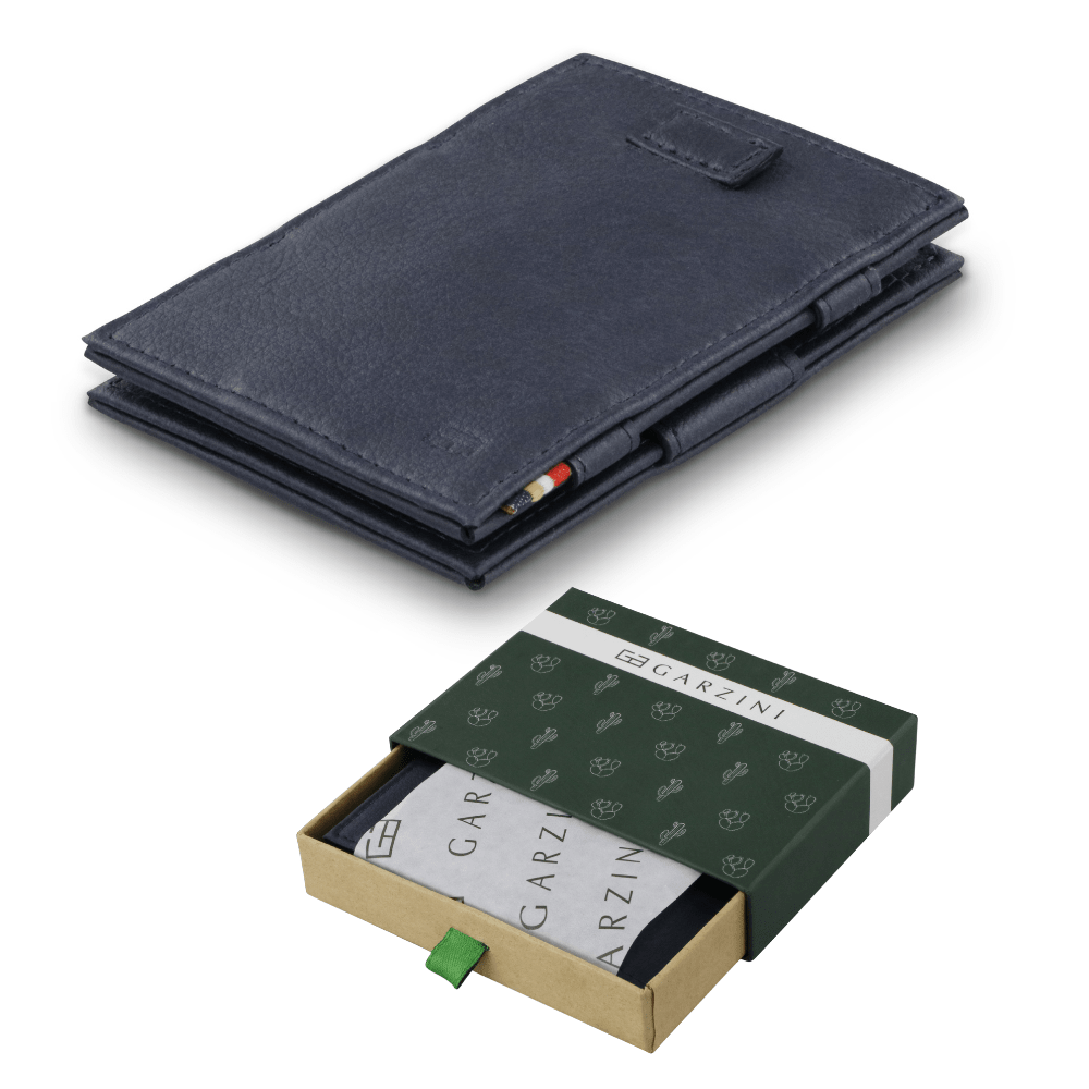 Pininfarina Shop - Portafogli e Portachiavi - Garzini Cavare Magic Wallet - Portafogli in pelle con tecnologia Rfid