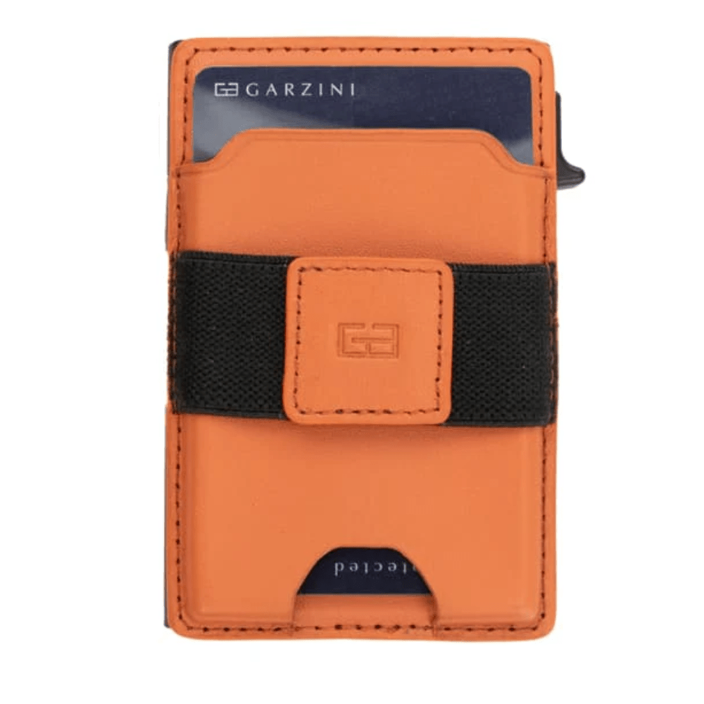 Pininfarina Shop - Portafogli e Portachiavi - Garzini MagSafe Metal Wallet – Portafoglio magnetico in pelle e metallo con protezione RFID