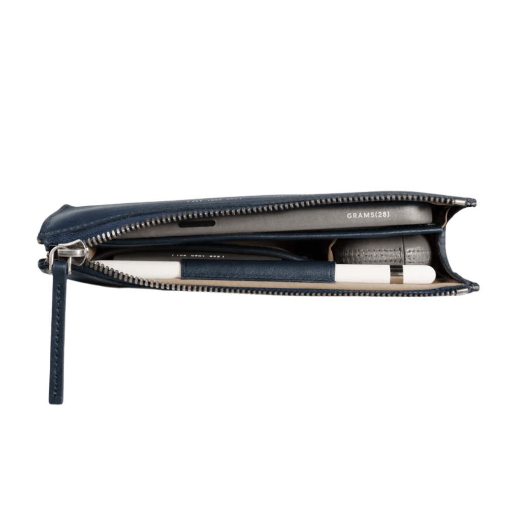 Pininfarina Shop - Borse e Zaini - Grams28 109 Essential Case – Custodia compatta in pelle italiana per smartphone e accessori