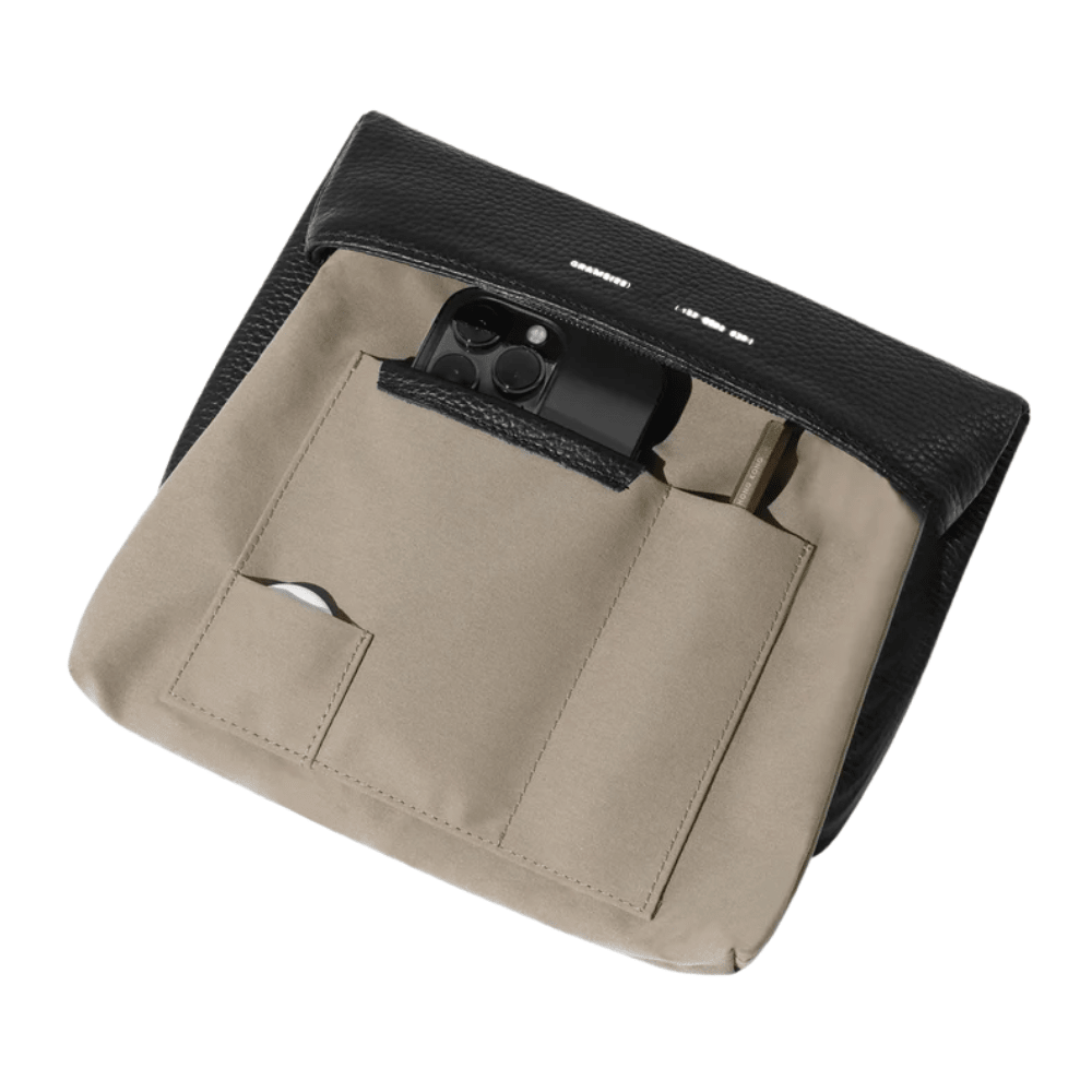 Pininfarina Shop - Borse e Zaini - Grams28 153 Sling Mini – Borsa crossbody compatta in vera pelle italiana