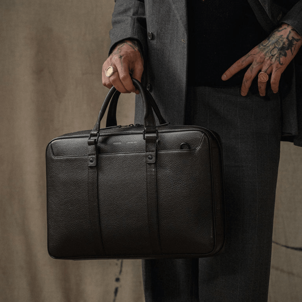 Pininfarina Shop - Borse e Zaini - Grams28 176 Essential Briefcase – Cartella professionale in vera pelle