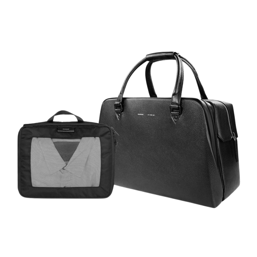 Pininfarina Shop - Borse e Zaini - Grams28 181 Voyager Duffle – Borsone da viaggio in pelle italiana