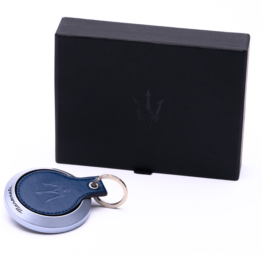 Pininfarina Shop - Portafogli e Portachiavi - Maserati Magnetic Keyring – Portachiavi Magnetico in Acciaio con Supporto da Parete