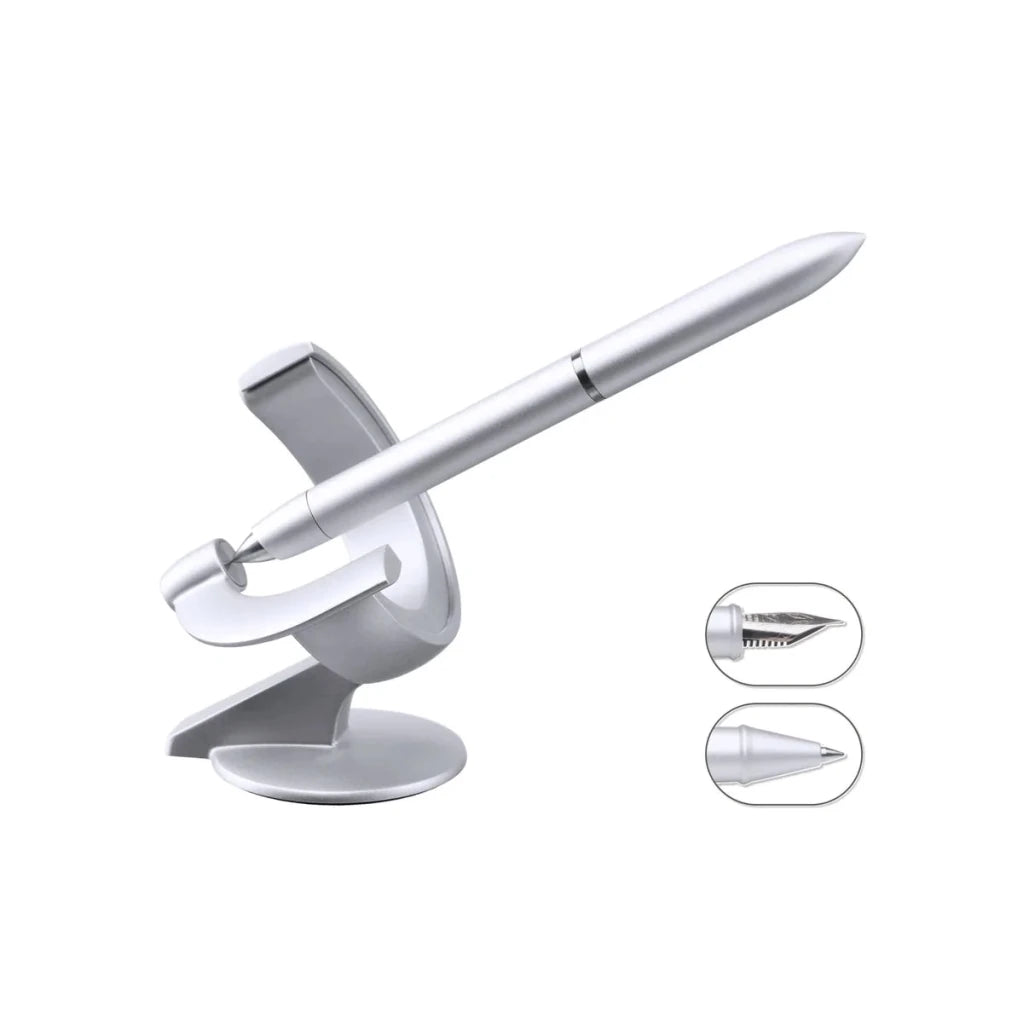 Pininfarina Shop - Penne e Stilo - Novium - Hoverpen Future 2 - in - 1 – Penna magnetica modulare con doppia punta Stilografica e Ballpoint