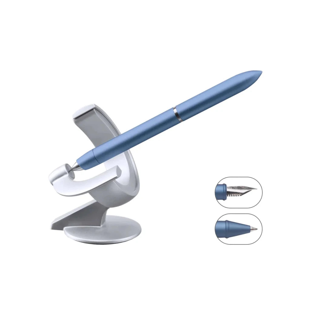 Pininfarina Shop - Penne e Stilo - Novium - Hoverpen Future 2 - in - 1 – Penna magnetica modulare con doppia punta Stilografica e Ballpoint