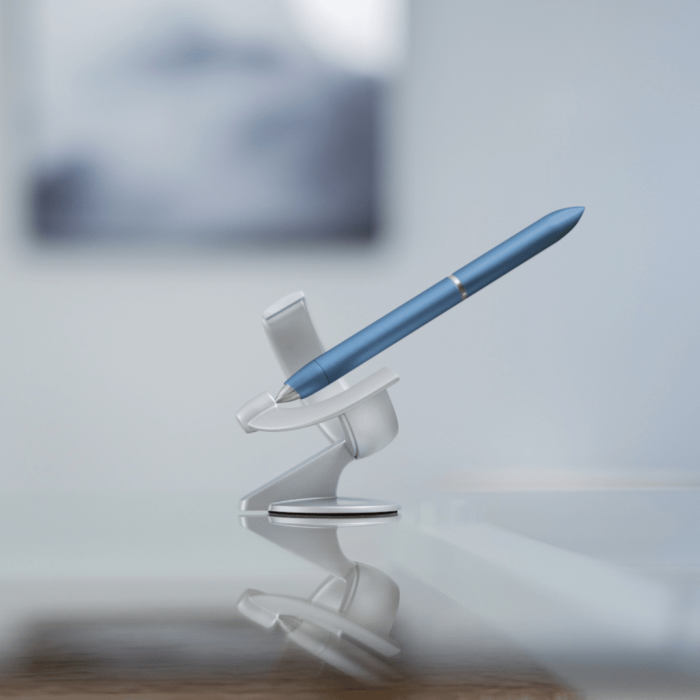 Pininfarina Shop - Penne e Stilo - Novium - Hoverpen Future 2 - in - 1 – Penna magnetica modulare con doppia punta Stilografica e Ballpoint