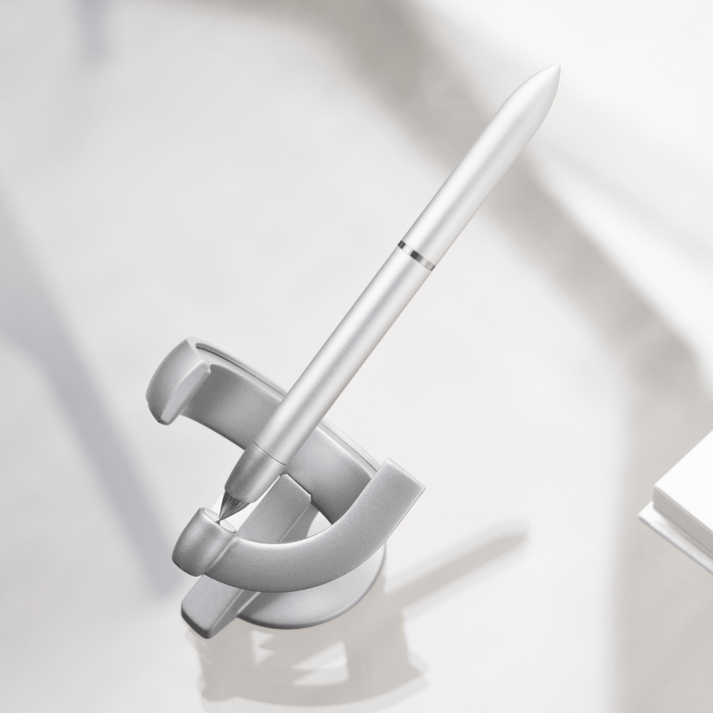Pininfarina Shop - Penne e Stilo - Novium - Hoverpen Future 2 - in - 1 – Penna magnetica modulare con doppia punta Stilografica e Ballpoint