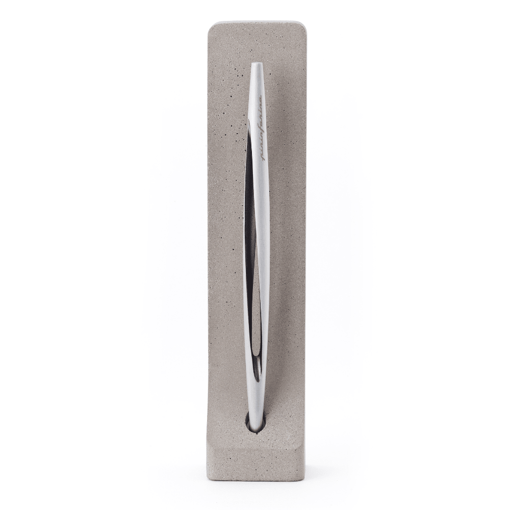 Pininfarina Shop - Penne e Stilo - Pininfarina Aero - Stilo con punta Ethergraf® e supporto da scrivania in cemento grezzo