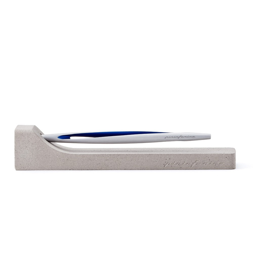 Pininfarina Shop - Penne e Stilo - Pininfarina Aero - Stilo con punta Ethergraf® e supporto da scrivania in cemento grezzo