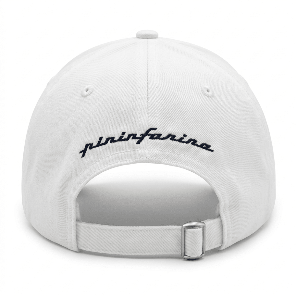 Pininfarina Shop - Abbigliamento - Pininfarina Baseball Cap – Cappellino in Cotone Organico e Riciclato