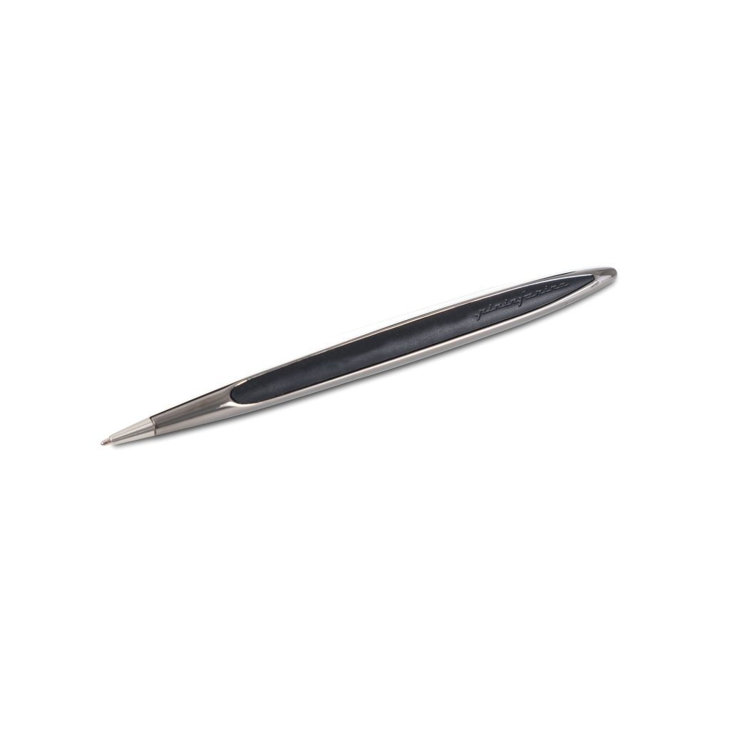 Pininfarina Shop - Penne e Stilo - Pininfarina Cambiano Black Edition Ink – Penna a sfera con basamento in legno
