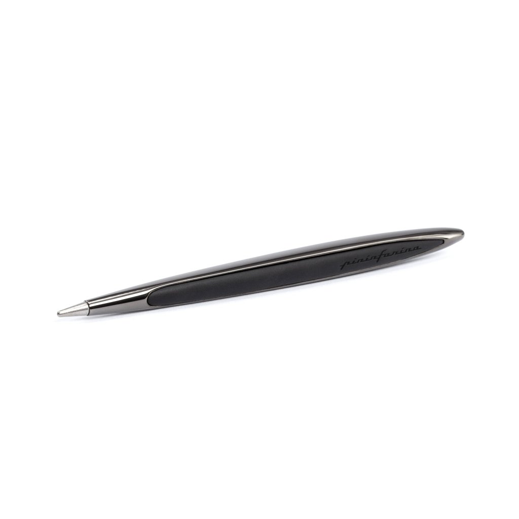 Pininfarina Shop - Penne e Stilo - Pininfarina Cambiano Black Edition – Stilo con punta Ethergraf® e basamento in legno