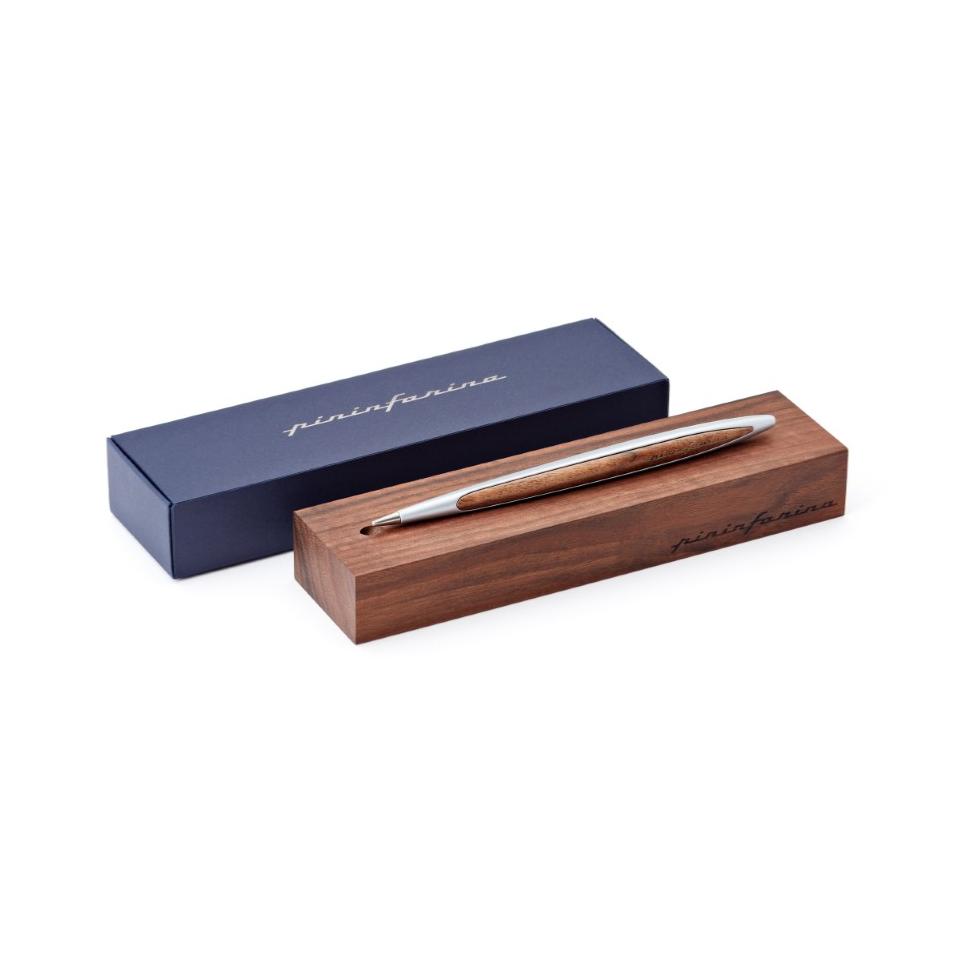 Pininfarina Shop - Penne e Stilo - Pininfarina Cambiano Classic - Stilo con base in legno massello - punta in Ethergraf®