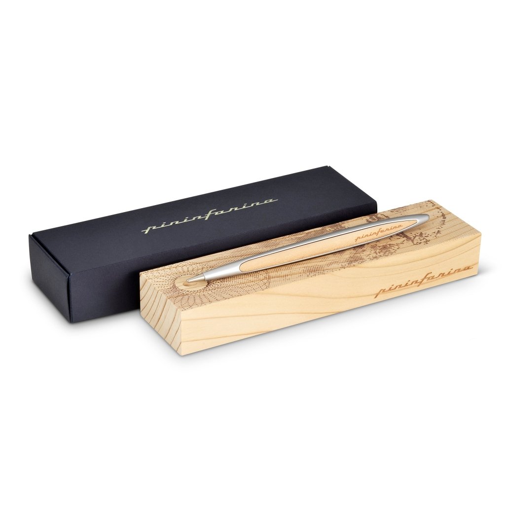Pininfarina Shop - Penne e Stilo - Pininfarina Cambiano Leonardo 500th – Penna commemorativa in alluminio con punta Ethergraf®