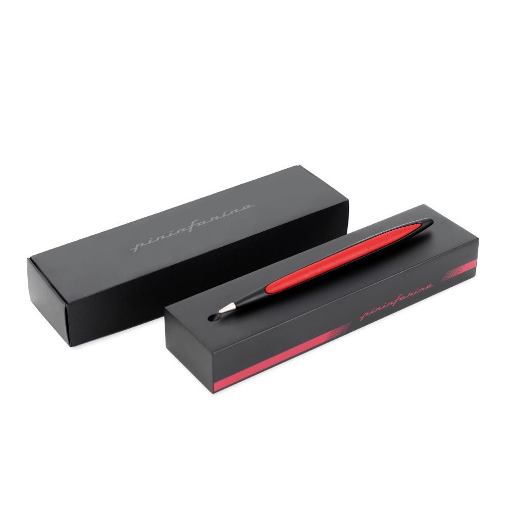 Pininfarina Shop - Penne e Stilo - Pininfarina Cambiano Race Ink – Stilo con Punta a sfera Supporto Racing da Scrivania