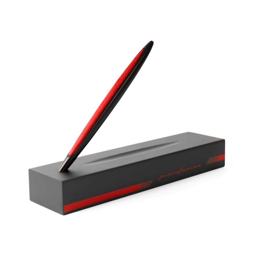 Pininfarina Shop - Penne e Stilo - Pininfarina Cambiano Race Ink – Stilo con Punta a sfera Supporto Racing da Scrivania