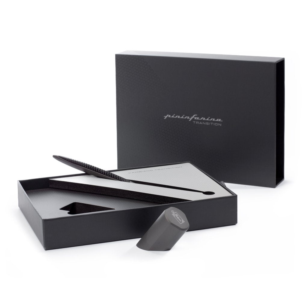Pininfarina Shop - Penne e Stilo - Pininfarina Cambiano Transition Ink – stilo con punta a sfera e stand da scrivania