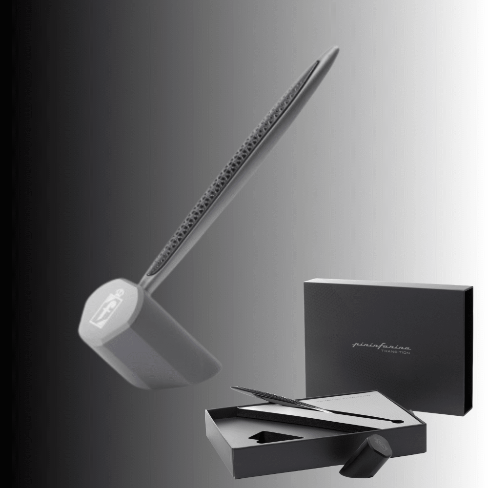 Pininfarina Shop - Penne e Stilo - Pininfarina Cambiano Transition Ink – stilo con punta a sfera e stand da scrivania