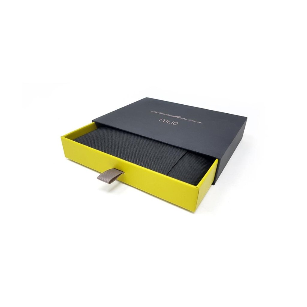 Pininfarina Shop - Portafogli e Portachiavi - Pininfarina Folio Portafoglio Uomo 8C – Portafoglio in Nappa e 8 Slot per Carte