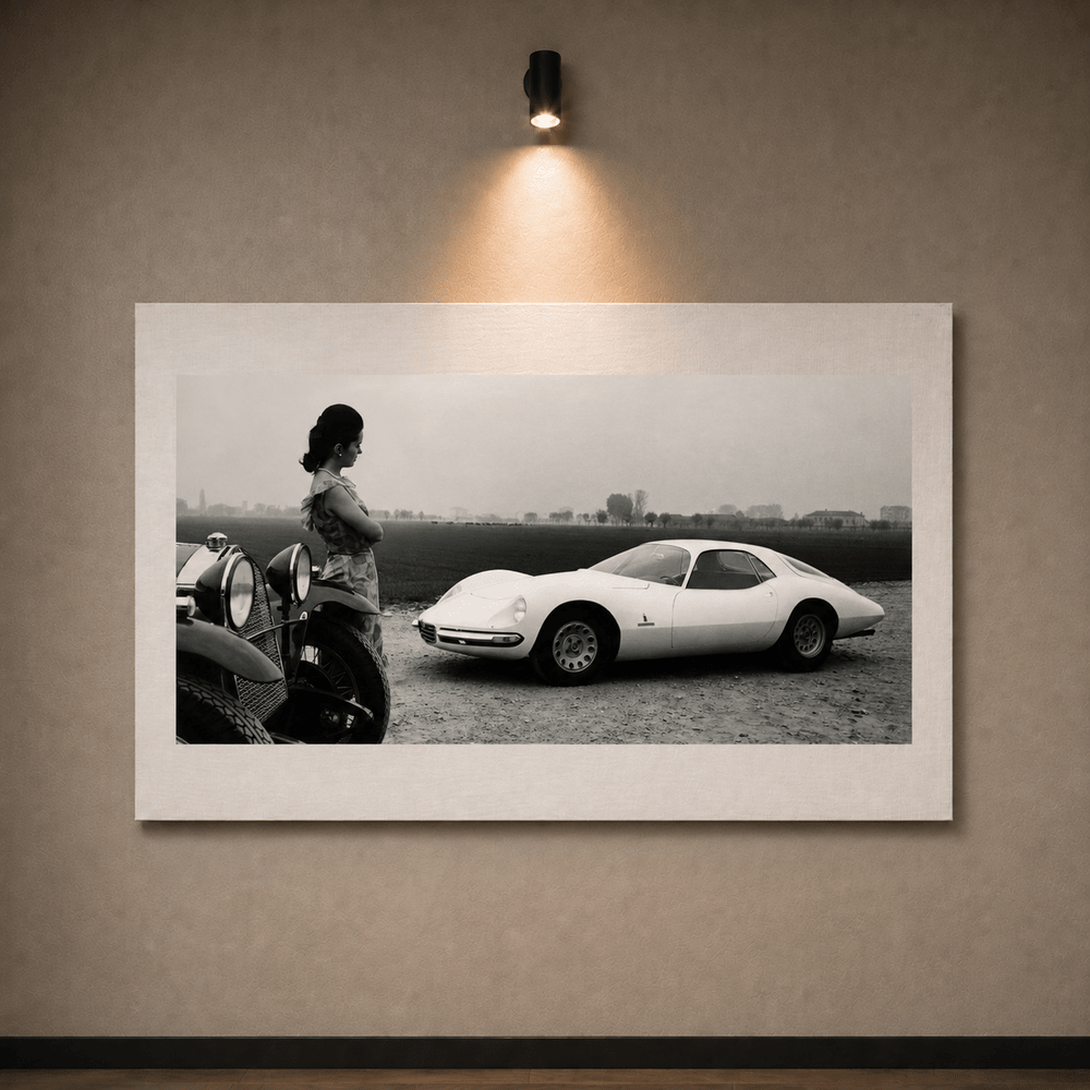 Pininfarina Shop - stampe - Pininfarina Heritage - Stampa da collezione - Alfa Romeo Giulia 1600 Sport