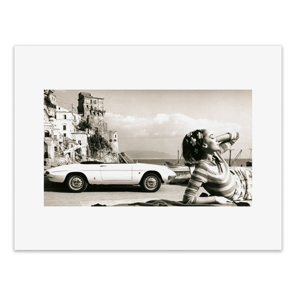 Pininfarina Shop - stampe - Pininfarina Heritage - Stampa da collezione - AMB - Alfa Romeo “Duetto”