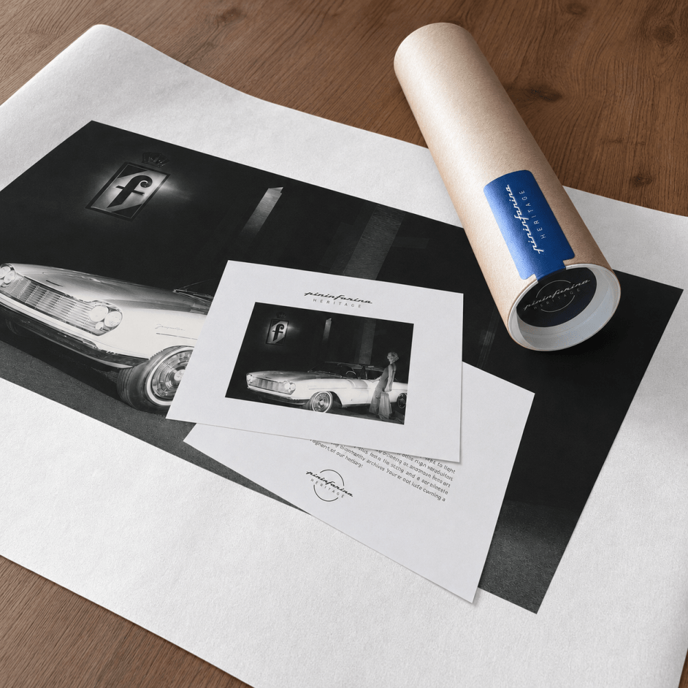 Pininfarina Shop - stampe - Pininfarina Heritage - Stampa da collezione - Cadillac Brougham Coupé Speciale