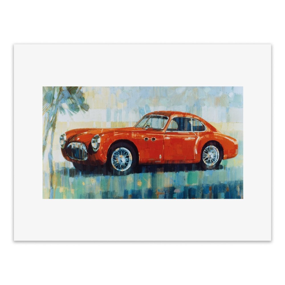 Pininfarina Shop - stampe - Pininfarina Heritage - Stampa da collezione - DB - Cisitalia 202
