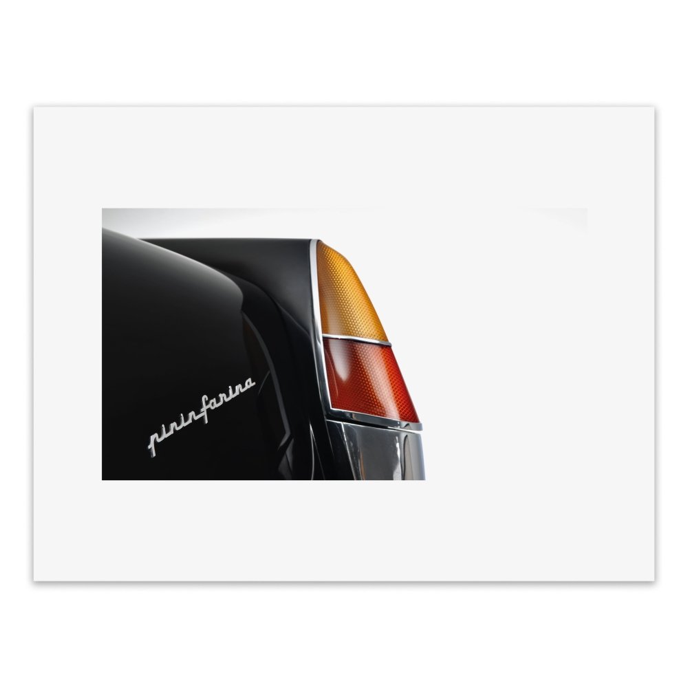 Pininfarina Shop - stampe - Pininfarina Heritage - Stampa da collezione - DETT - Lancia Flaminia Florida II Posteriore
