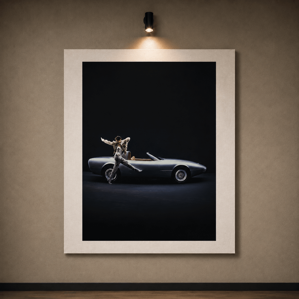Pininfarina Shop - stampe - Pininfarina Heritage - Stampa da collezione - Jaguar XJ Spider
