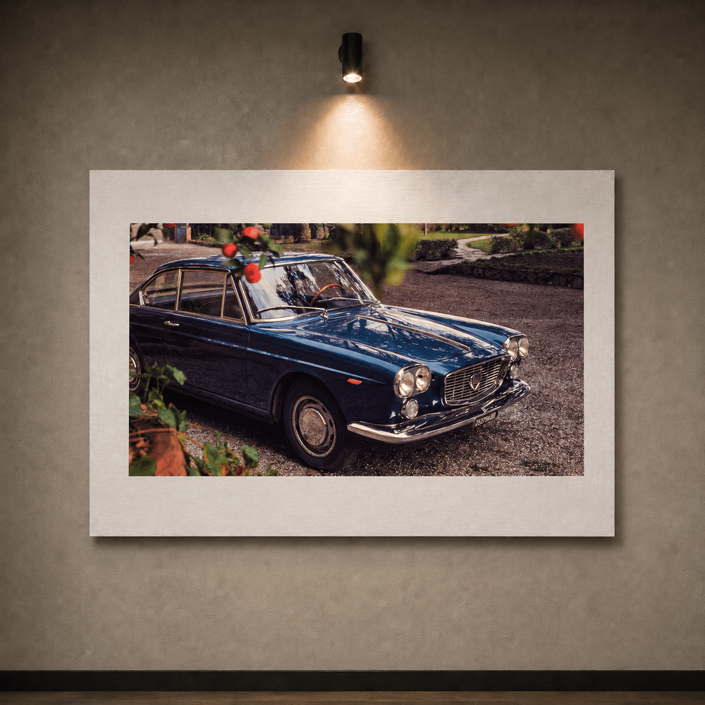 Pininfarina Shop - stampe - Pininfarina Heritage - Stampa da collezione - Lancia Flavia Coupé