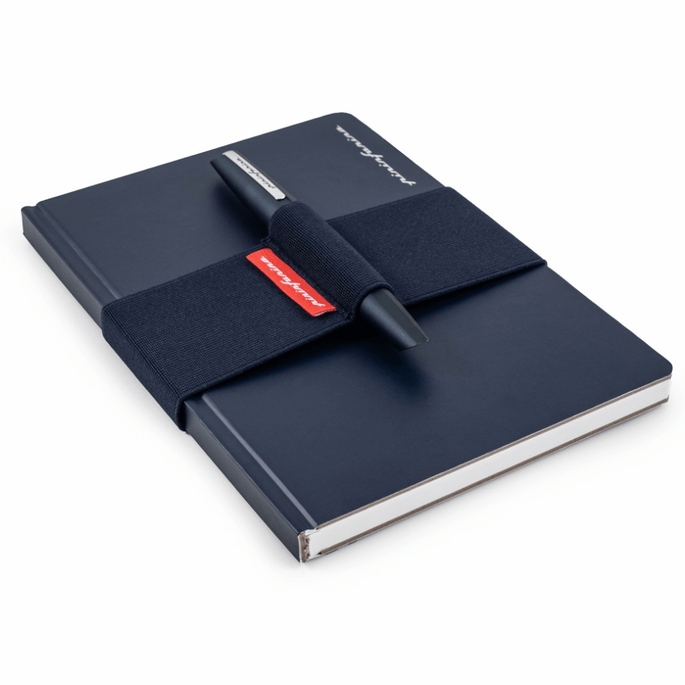 Pininfarina Shop - Taccuini - Pininfarina Notebook Band – Fascia Elastica Portapenne per Notebook