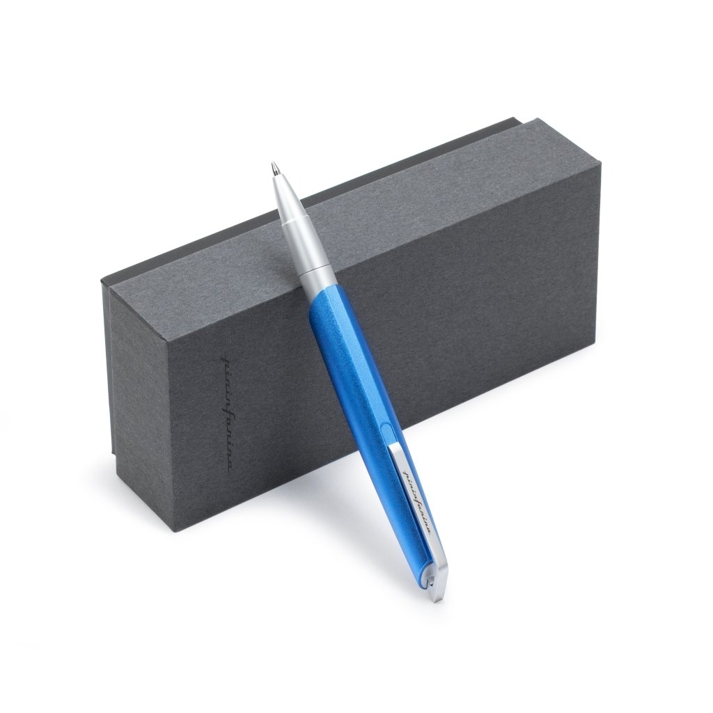 Pininfarina Shop - Penne e Stilo - Pininfarina PF GO Ballpoint – Penna a Sfera in Alluminio con Meccanismo Twist e Punta Retrattile