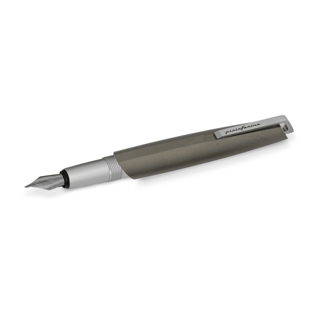 Pininfarina Shop - Penne e Stilo - Pininfarina PF GO Fountain – Penna Stilografica in Alluminio con Pennino in Acciaio e Iridio