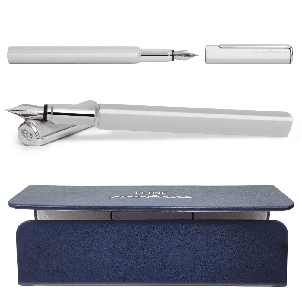 Pininfarina Shop - Penne e Stilo - Pininfarina PF ONE Fountain – Stilografica di Design Esclusivo e custodia