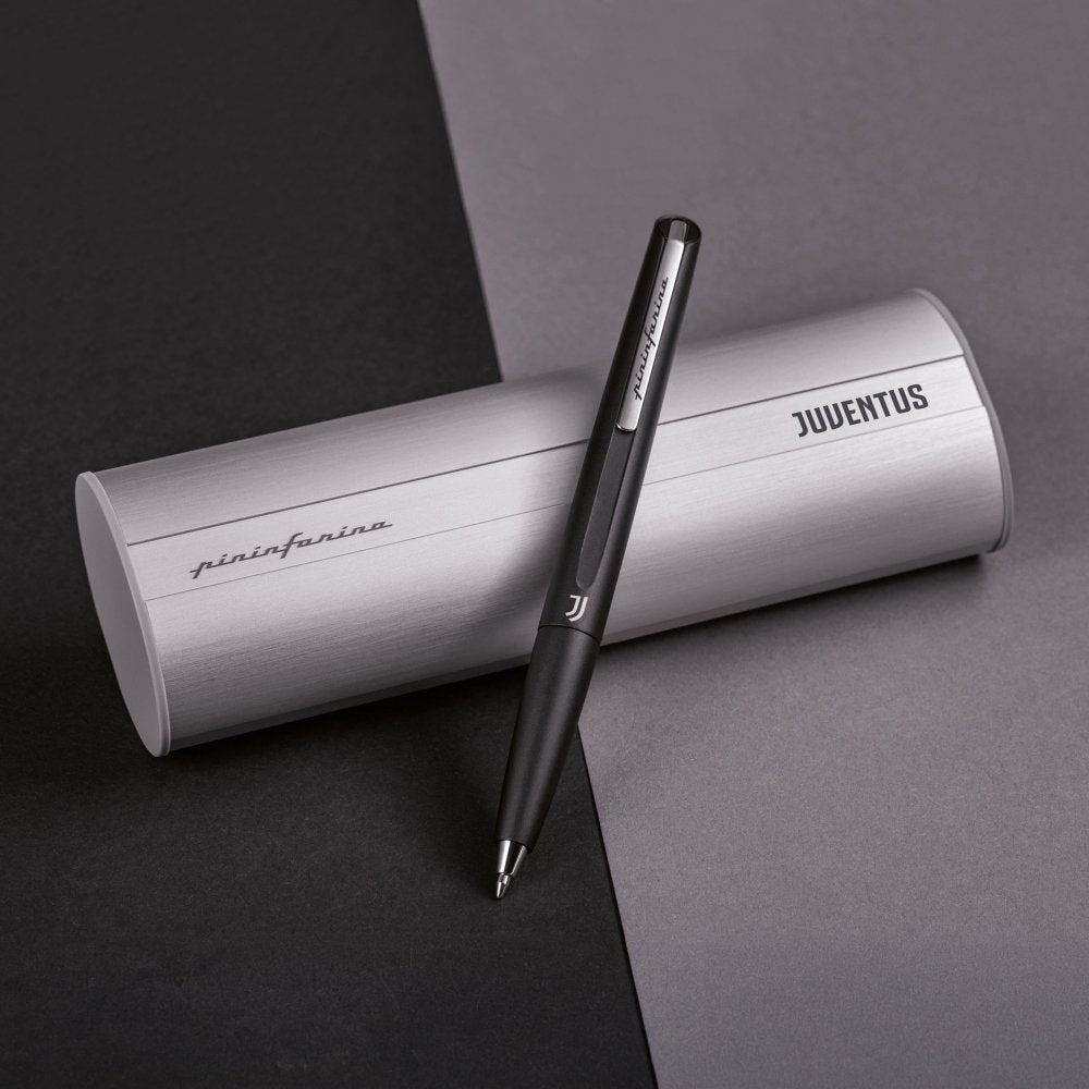 Pininfarina Shop - Penne e Stilo - PININFARINA PF TWO BALLPOINT JUVENTUS - Penna a sfera con punta retrattile e meccanismo twist