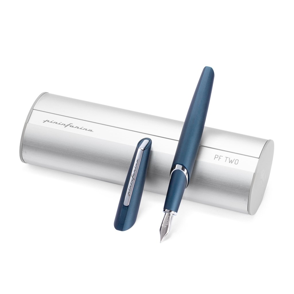 Pininfarina Shop - Penne e Stilo - Pininfarina PF TWO Fountain – Penna Stilografica in Alluminio Anodizzato